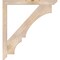 Ekena Millwork Balboa Slat Smooth Bracket, Douglas Fir, 3 1/2"W x 44"D x 48"H BKT04X44X48BOA06SDF - alternate 3